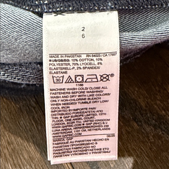 NWT GapStudio Seamed Denim Midi Dress - Picture 6 of 7